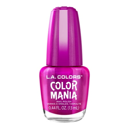 L.A. COLORS Color Mania Nail Polish, Fandom, 0.44 fl oz
