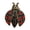 Black and red ladybu, variant on Elegant Ladybugs Brooch Pin For Women Sparkling Crystal Enamel Jewelry Accessory Gift Ideas Elegant Ladybugs Pin