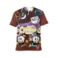 thumbnail image 5 of Cuphead T-Shirts for Men Women, Anime Short Shirts, Unisex Short Sleeve Tops, Crew Neck Tee Shirts, S-4XL, 5 of 8