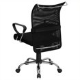 thumbnail image 3 of Scranton & Co Mid Back Managers Office Chair in Black, 3 of 3