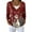 Deep Red, variant on Women's Fashion Long Sleeve Christmas Snowman Snowflake Print Jacket Cardigan for Holiday Party and Casual Daily Wear,Purple Pink,M
