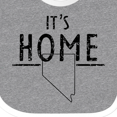 thumbnail image 4 of Inktastic It's Home- State of Nevada Outline Distressed Text Boys or Girls Baby Bib, 4 of 4