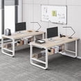 thumbnail image 2 of Drawers Executive Office Desk Standing European Metal Supplies Computer Desks Writing Floor Escritorios De Ordenador Furniture My Lux Decor Round, 2 of 30