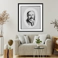 thumbnail image 4 of Historic Framed Print, [Sir Ernest Rutherford, head-and-shoulders portrait facing slightly left], 17-7/8" x 21-7/8", 4 of 9