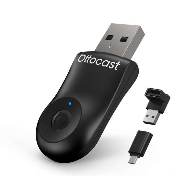 Adaptador automático inalámbrico para CarPlay y Android OTTOCAST Mini 2 en 1