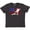 Vintage Black, variant on Inktastic Snowboarding Us Flag Youth T-Shirt