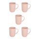 thumbnail image 1 of Taza de trigo Advancent soporte de cepillo de baño color Rosa, 1 of 6