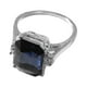 thumbnail image 2 of XWSHYW Anillos Damas Moda Diamante Completo Diamante Redondo Regalo de Boda 1 Pieza, 2 of 6