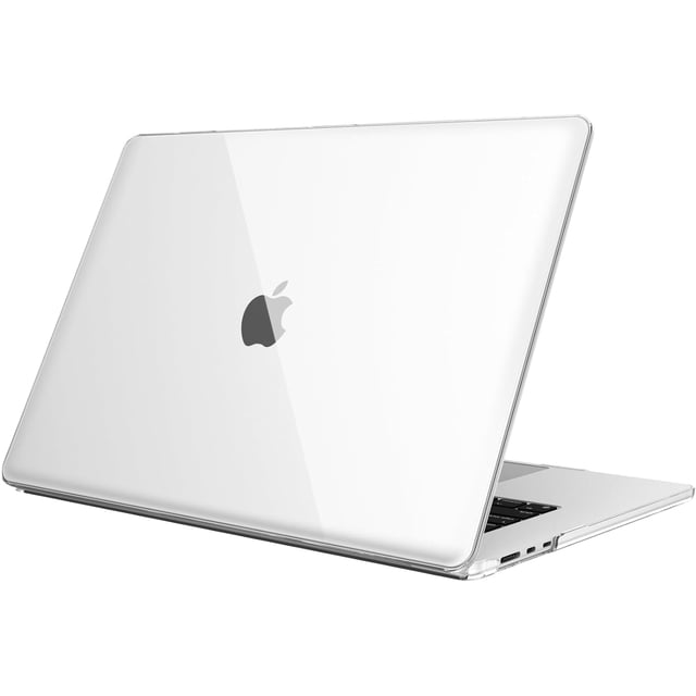 Tianle Étui Compatible avec MacBook Air 15 Pouces A3114 A2941 (Version 2023 2024) - Étui Rigide de Protection à Clipser Compatible avec MacBook Air 15,3 Pouces M2 M3 Chip, Cristal Clair