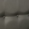 thumbnail image 2 of Furniture of America Amana Panel Bed, Queen, Silver and Dark Gray, 2 of 6