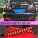 thumbnail image 2 of 1 par de luces traseras para parachoques trasero, lentes ahumadas, compatibles con Mazda 6 2003-2008, 2 of 5
