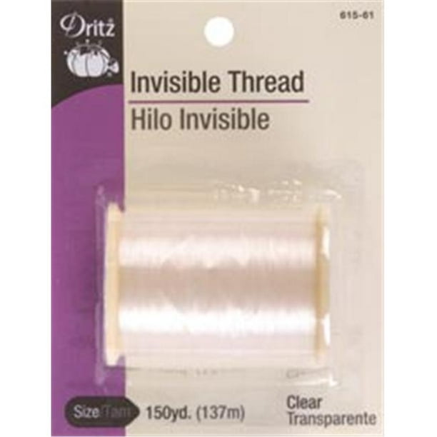 Dritz 82425 Fil Invisible 150 Yards -Clair