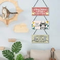 thumbnail image 5 of 1pc Wooden Plaque "A Home Without A Cat is Just A House" - Funny Kitty Lover Wall Art - 8" x 4", 5 of 8