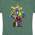 thumbnail image 3 of The Beatles - Yellow Submarine Collage - Women's Short Sleeve Graphic T-Shirt, 3 of 6