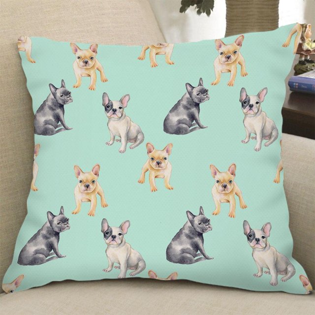 de almohada de tiro, funda de cojín con de de dibujos animados, las mejores de almohada decorativas para sofá, cama, dec 45x45cm Yotijar Funda de almohada de lino de terciopelo cuadrada