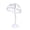 White, variant on ANXPTIME Freestanding Wigs Hat Cap Storage Display Holder Rack Dryer Stand Organizer Mannequin for Head Model for Home Shop