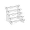 thumbnail image 4 of Acrylic Display Stand Acrylic Display Riser Shelves for Model Action Figure 5 Tier, 4 of 7