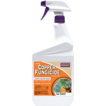 Bonide Products Copper Fungicide, Spray Bottle, 32-oz.