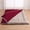 Burgundy, variant on Queen Futon Mattress Cover 64" x 84", 100% Egyptian Cotton 400 Thread Count, L-Shaped 2-Side Zipper Closure, Japanese Floor Mattress Cover for 3-4 Inch Thick Pad, Replacement Cover, Teal Solid