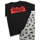 thumbnail image 5 of Stranger Things - Set de Pijama Corto para Hombre (Negro, Rojo, Gris), 5 of 5