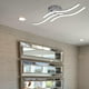 thumbnail image 5 of Lámpa empotrada de montaje moderno, lámpa de tejado inalámbrica con acrílico pa , dormitorio, , comedor, sa de lectura 18 W luz Colco Lámpara de techo, 5 of 7