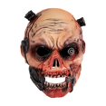 thumbnail image 2 of Máscara de goma para disfraz de Halloween, máscara de maquillaje y tocado para juego de rol de terror., 2 of 7