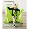 thumbnail image 5 of LazyOne Wearable Hooded Blanket for Kids, Animal Hooded Blanket (Dino Blanket), 5 of 7