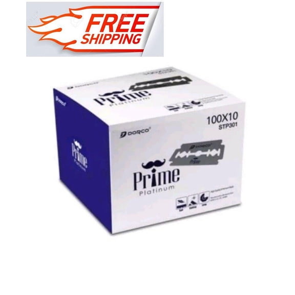 Dorco Prime Platinum Double Edge Razor Blades
