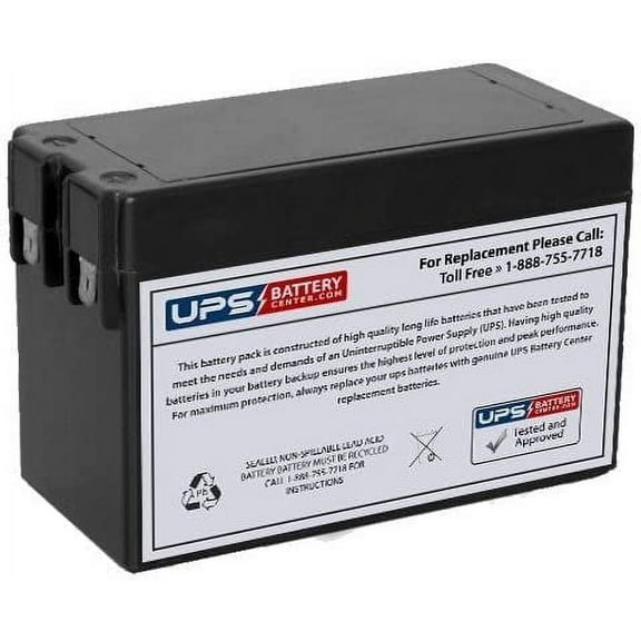 TLV1228 12V 2.8Ah Sealed Lead Acid Replacement Battery with F1 Terminals