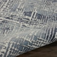 thumbnail image 5 of Nourison Urban Decor URD01 Blue/Cream Indoor Area Rug - 5'3 x 7'3, 5 of 8