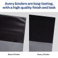 Avery Heavy-Duty View Binder, 1.5 inch, 4 Mint Binders (79271)