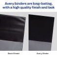 thumbnail image 5 of Avery Economy View 3 Ring Binders, 1" Round Rings, 4 White Binders, 5 of 10