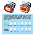 thumbnail image 5 of Bike Light Set Super Bright,Bike USB Rechargeable LED Light,Bike Light for Night Riding,Bike Front, 5 of 5