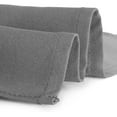 thumbnail image 3 of Square Tablecloth x Charcoal Square Table Cloth for Square or Round Tables in Washable Polyester Great for Buffet Table Parties Holiday Dinner Wedding & More, 3 of 5