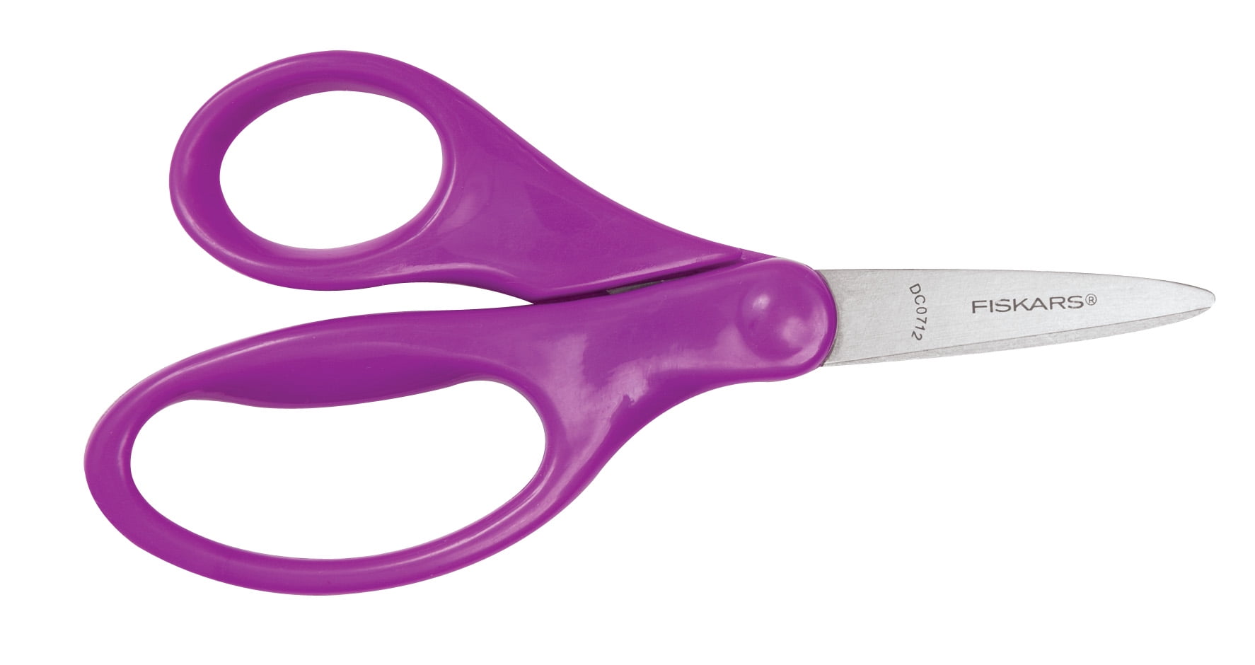 Fiskars 194300-1030 FSK1943001030 Pointed Tip Kids Scissors 5-Inch Purple 