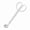 Silvery, variant on Candle Wick Trimmer, Polished Stainless Steel Wick Clip-per Cutter, Scissors, Reaches Deep Into Candles to Cut Spent Cord, Allow Cleaner Burn and Prevent Soot Buildup