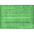 thumbnail image 1 of Ahgly Company Indoor Rectangle Abstract Emerald Green Modern Area Rugs, 7' x 10', 1 of 4