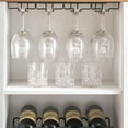 thumbnail image 5 of Kojooin Wine Bar Cabinet with Led Light, Liquor Cabinet with Wine and Glass Rack, Buffet Sideboard with Storage, Coffee Bar Cabinet for Liquor with Adjustable Shelves, 47.2 Inches, 5 of 8