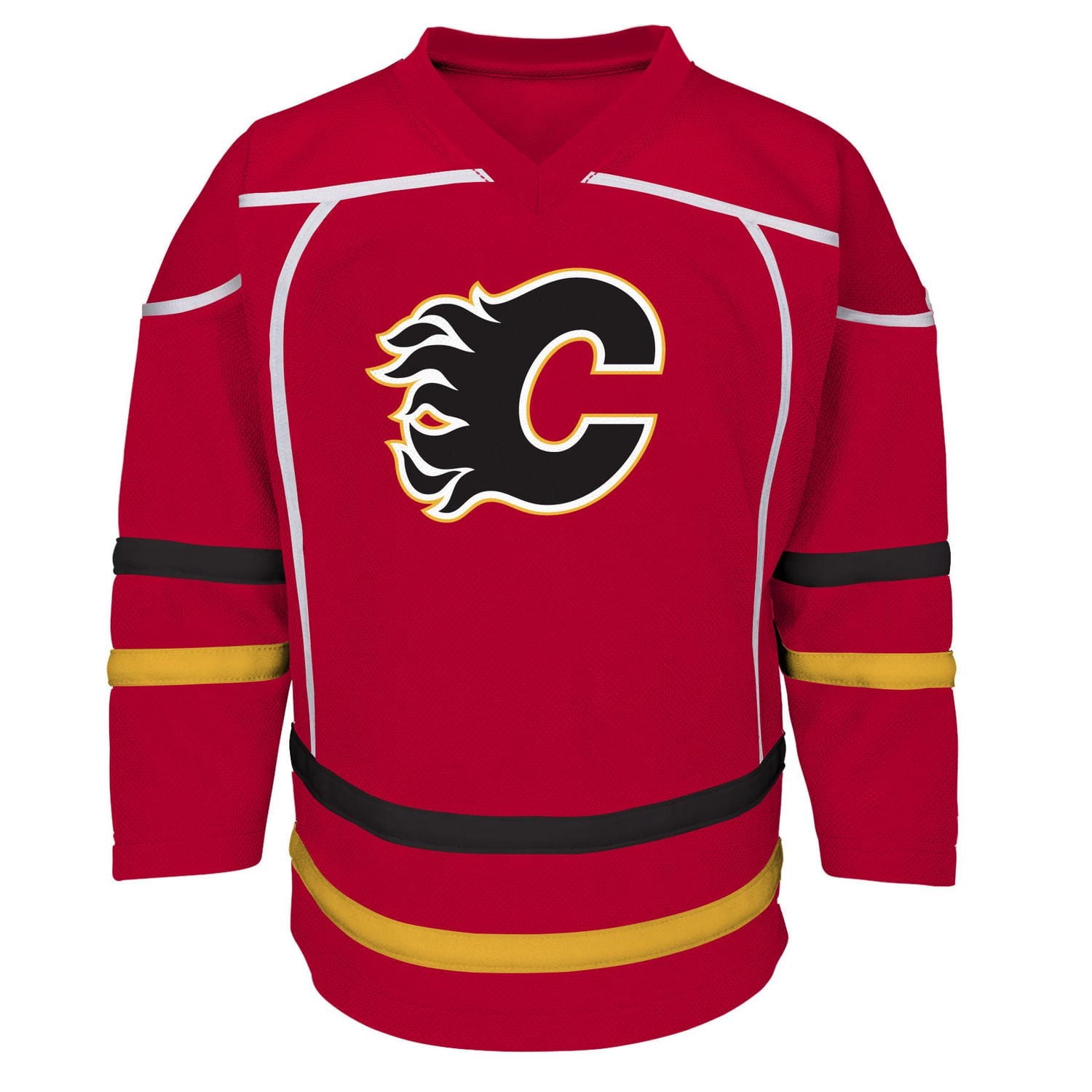 Jersey d'équipe jeunesse Calgary Flames de la LNH
