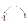 thumbnail image 5 of 2 Pieces Marine Grade 316 Stainless Steel Quick Release Pin with Lanyard for Marine Boat Bimini Top Deck Hinge/Jaw Slide Clamp, 5 of 6