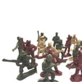 thumbnail image 4 of 50 Pcs Soldats Militaires Jouet Vert Armée/marron Ensemble de Jeu Modèle Militaire, 4 of 6
