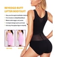 thumbnail image 4 of Body Shapewear REYEOGO con control de glúteos, negro, talla M, 4 of 5