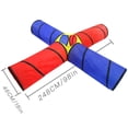 thumbnail image 4 of OULII Playing Tunnel for Daycare Use in Assorted Color 1Pcs, 4 of 5