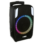 Altec Lansing SoundRover 50 Wireless Party Speaker, 50W, LED Party Lighting, Black, IMT8000M-BLK