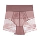 thumbnail image 2 of Calzones De Mujer Sin Costuras Malla Para Damas, Semitransparente, Con Encaje, Seda Helada, Transpirable, Tiro Medio, Cómoda, 4 Unidades, 2 of 5