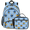Multicolour 2, variant on Herdesigns Cute Bee Backpack with Lunch Box Flower Lightweight Large Travel Work Laptop Backpacks Set Casual Daypacks