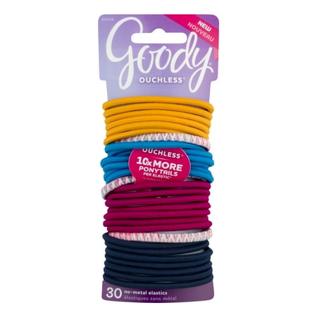 - Goody No-Metal Elastics Ouchless - 30 CT30.0 CT