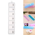 thumbnail image 2 of Weekly Pill Case Portable: Dustproof 7 Day Pill Organizer Daily Tablet Holder, 2 of 7