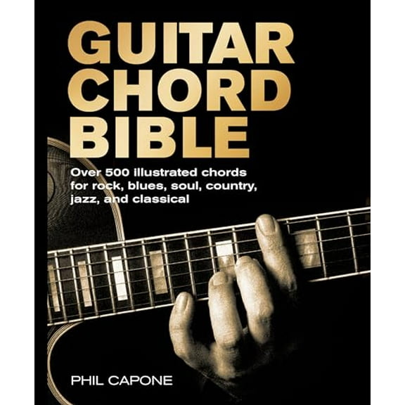 Pre-Owned Guitar Chord Bible: Over 500 Illustrated Chords for Rock, Blues, Soul, Country, Jazz, and Classical, 9780785840275, 0785840273, Paperback,