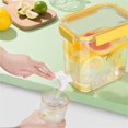thumbnail image 4 of Clearance! Under $15 Beverage Dispenser with Lid and Faucet Food Grade Plastic Refrigerator Dispenser for Lemonade Cold Juice Injection Cooler Iced Tea, 4 of 8